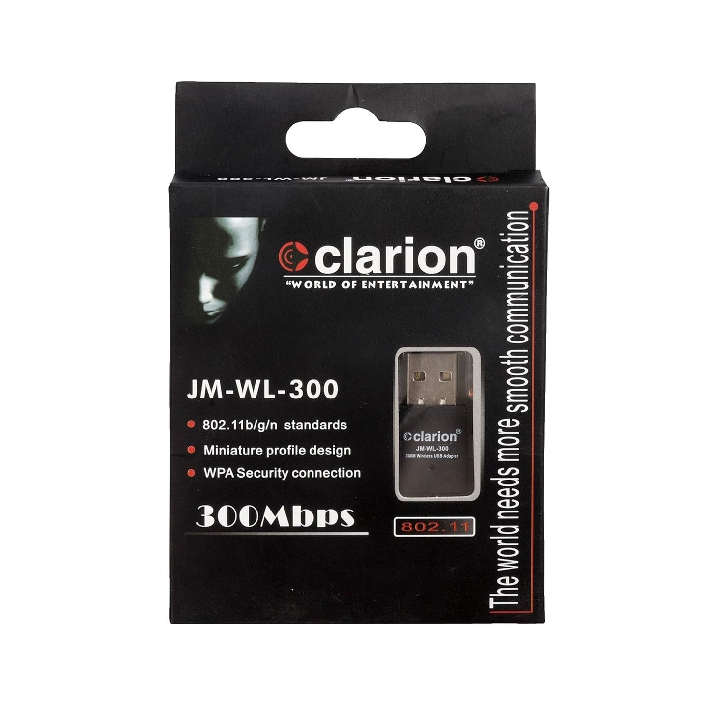 Adaptor Clarion Usb Wireless JM-WL-300