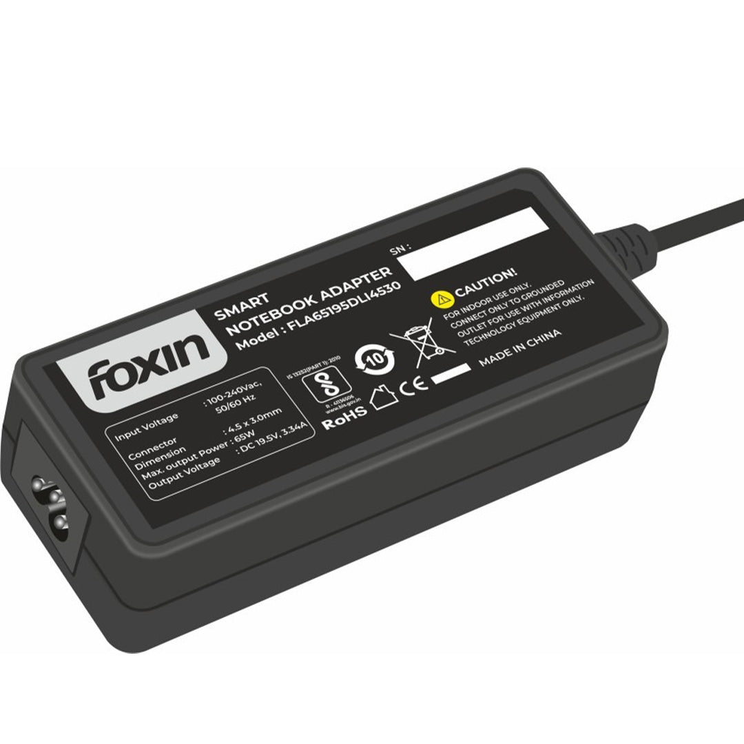 Adapter Foxin Lap Adapter 45w-Dell Fla45195dli4530