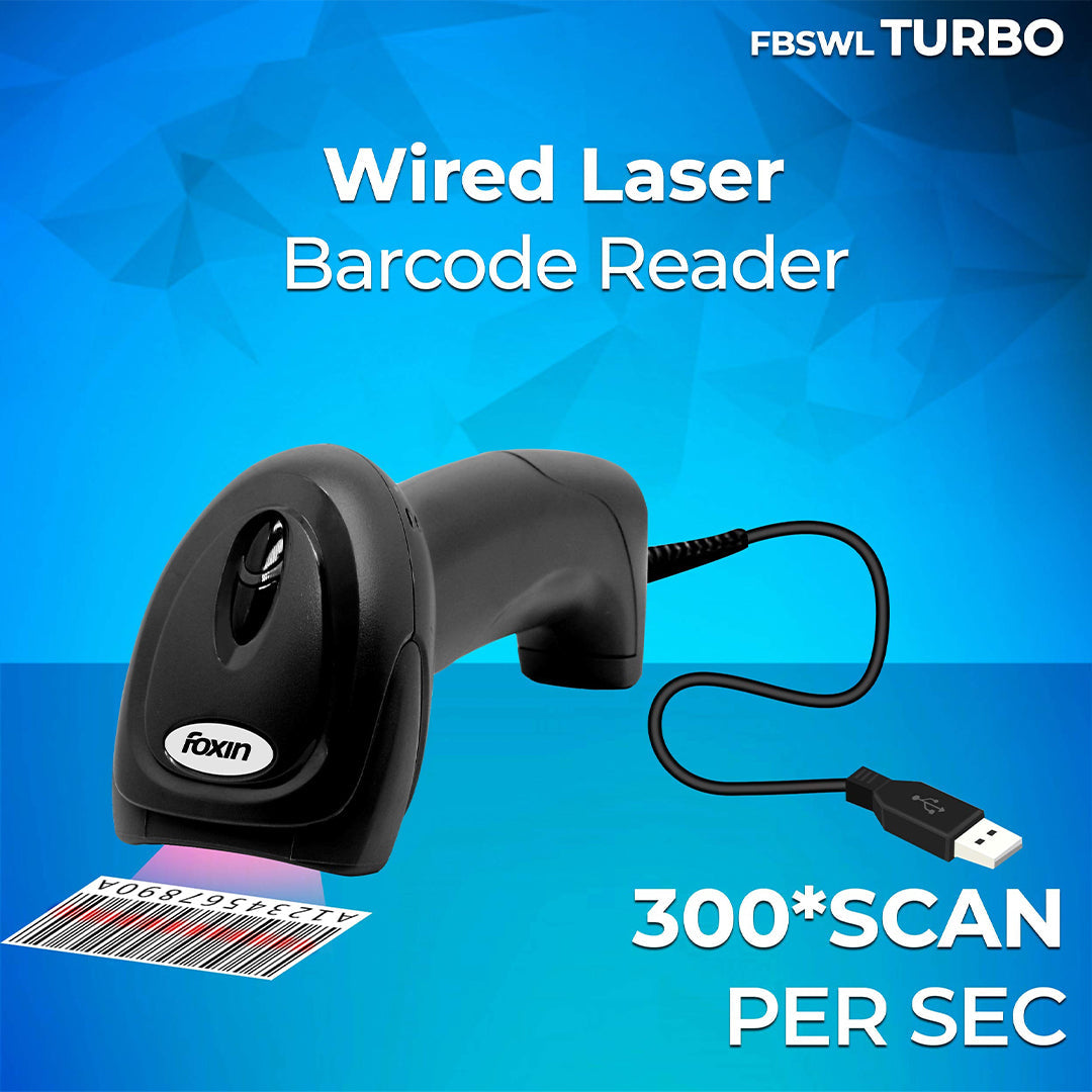 Barcode Scanner Foxin Turbo