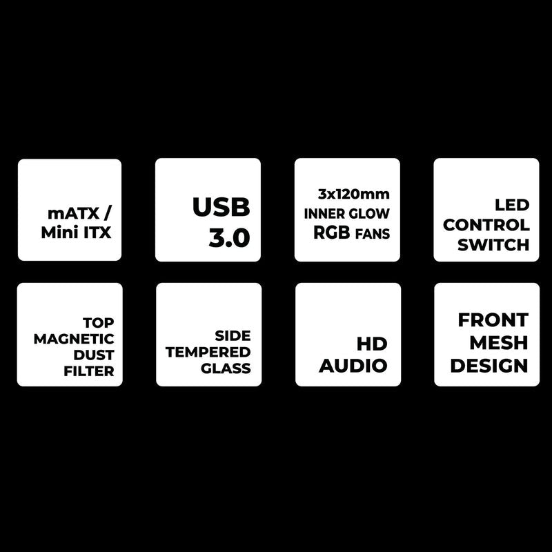 Cabinet Zebronics Fusion W/O Smps
