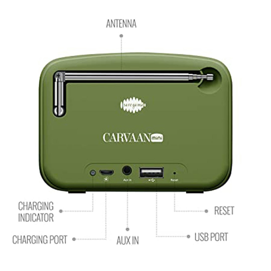 Carvaan Mini 2.0 Hindi Sapphire Green MR0009