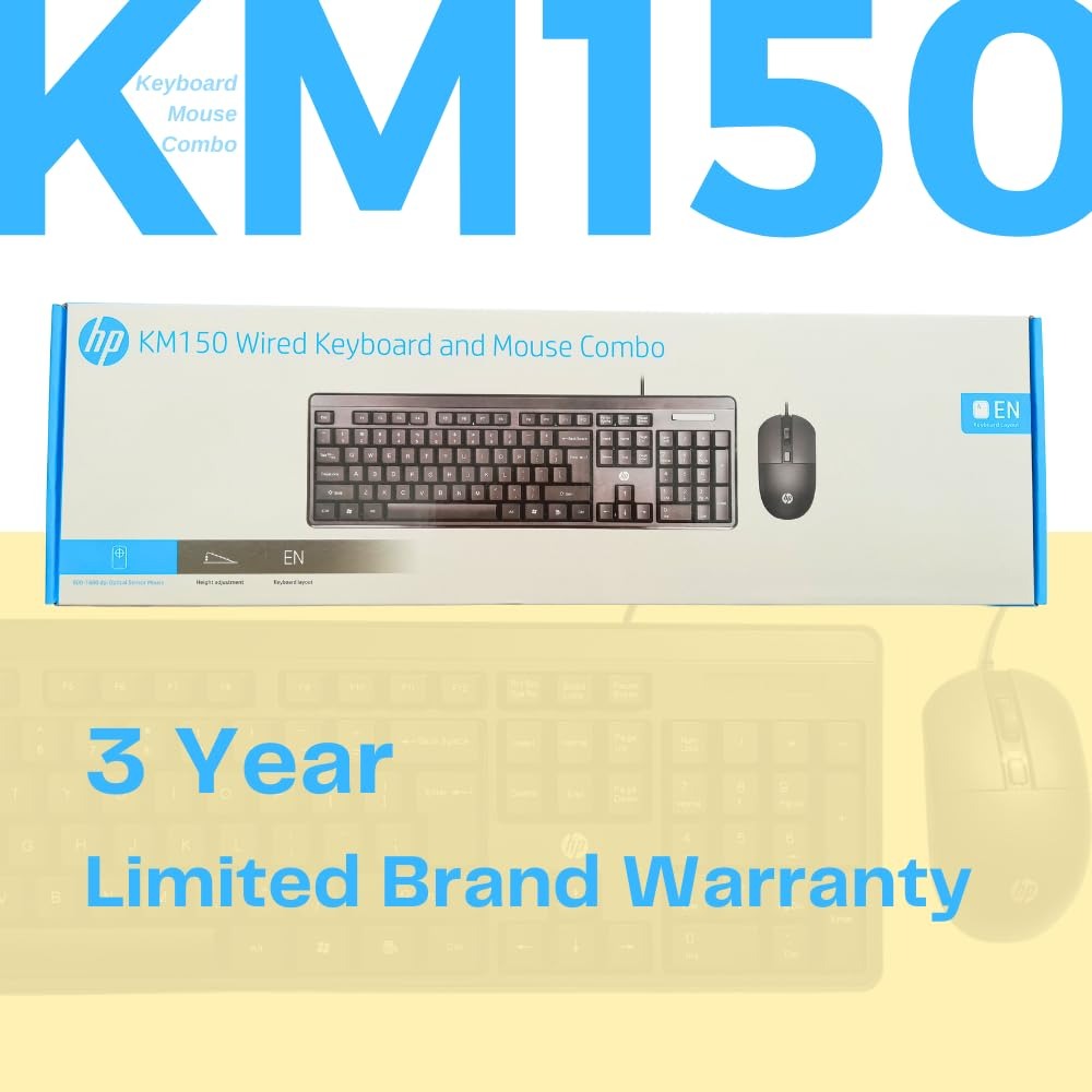 Kb+Mouse HP KM150 USB Combo 7J4H2AA
