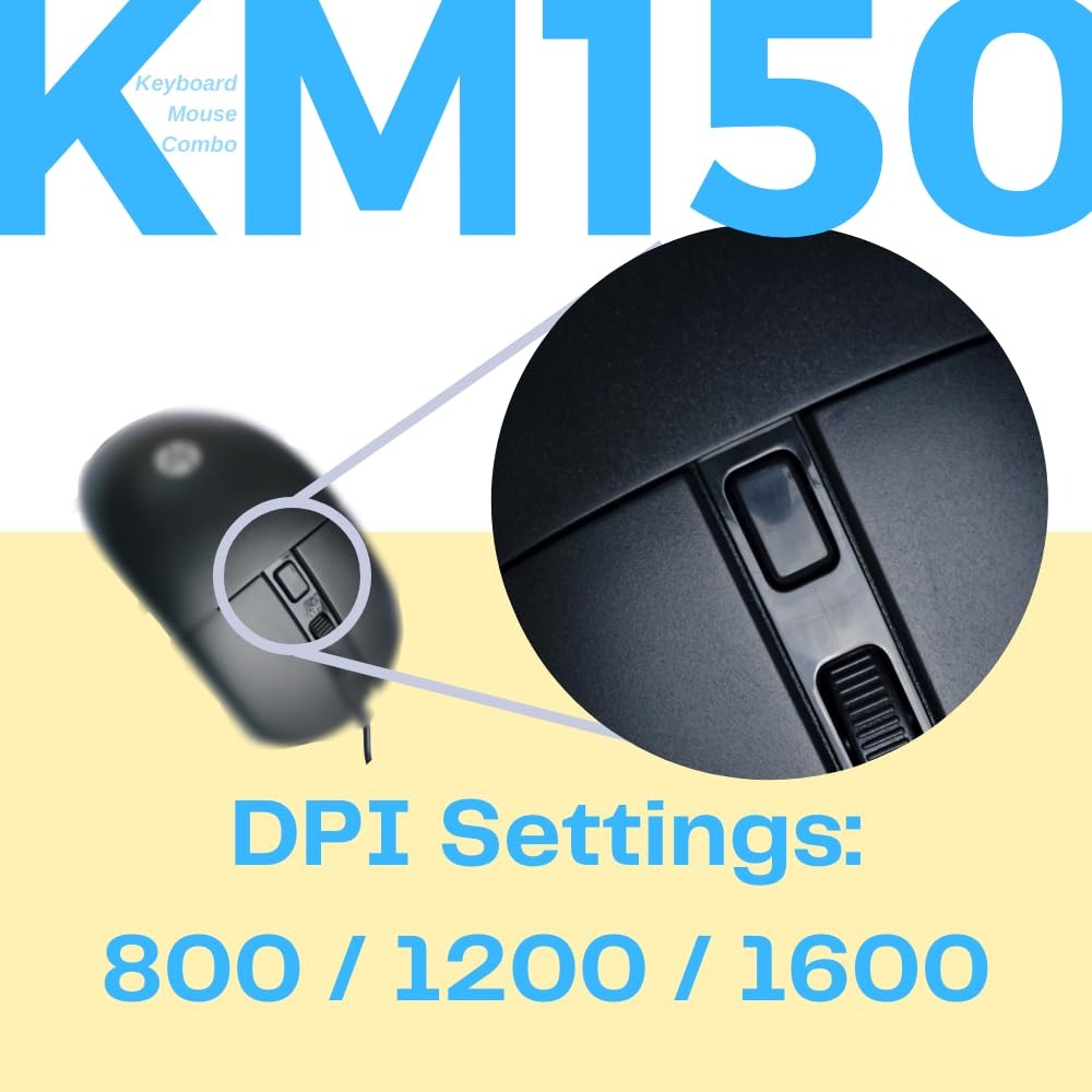 Kb+Mouse HP KM150 USB Combo 7J4H2AA