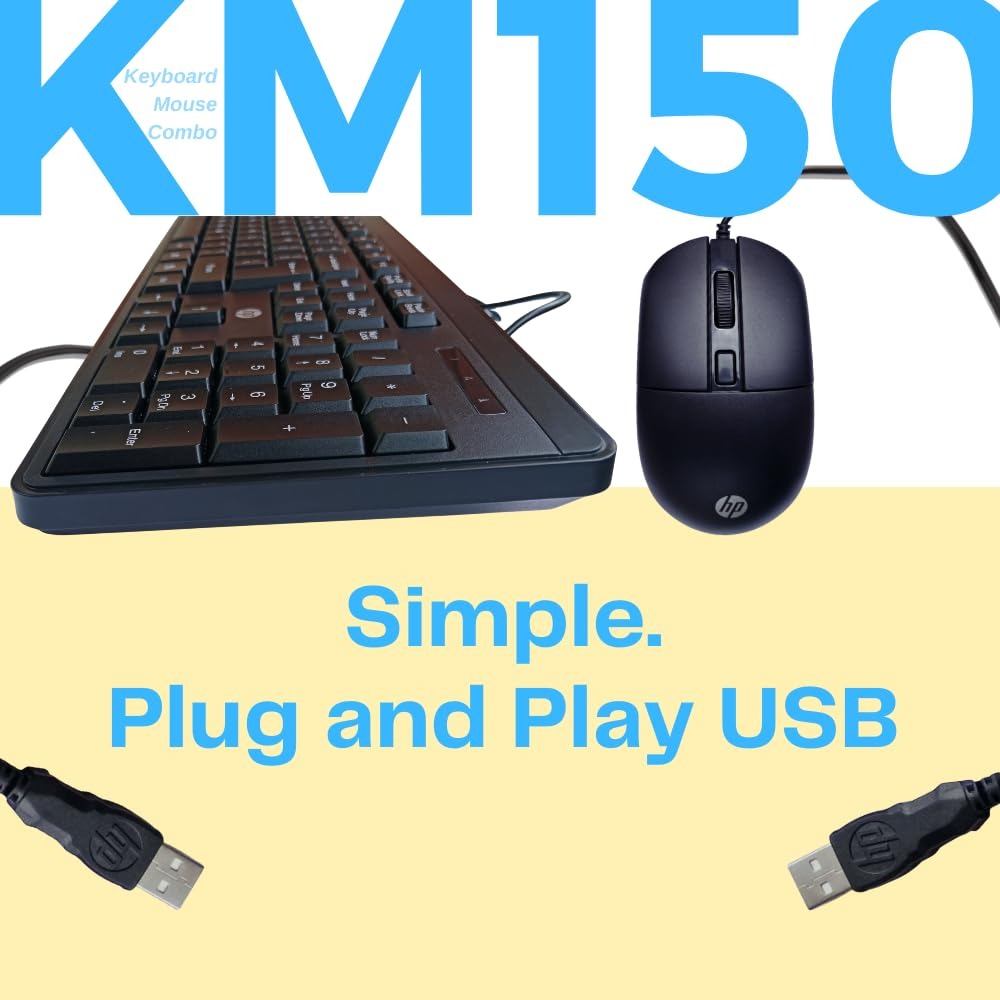 Kb+Mouse HP KM150 USB Combo 7J4H2AA