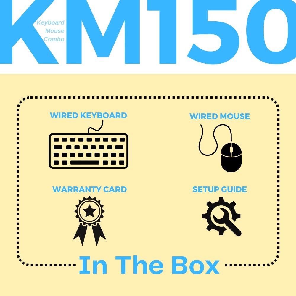 Kb+Mouse HP KM150 USB Combo 7J4H2AA