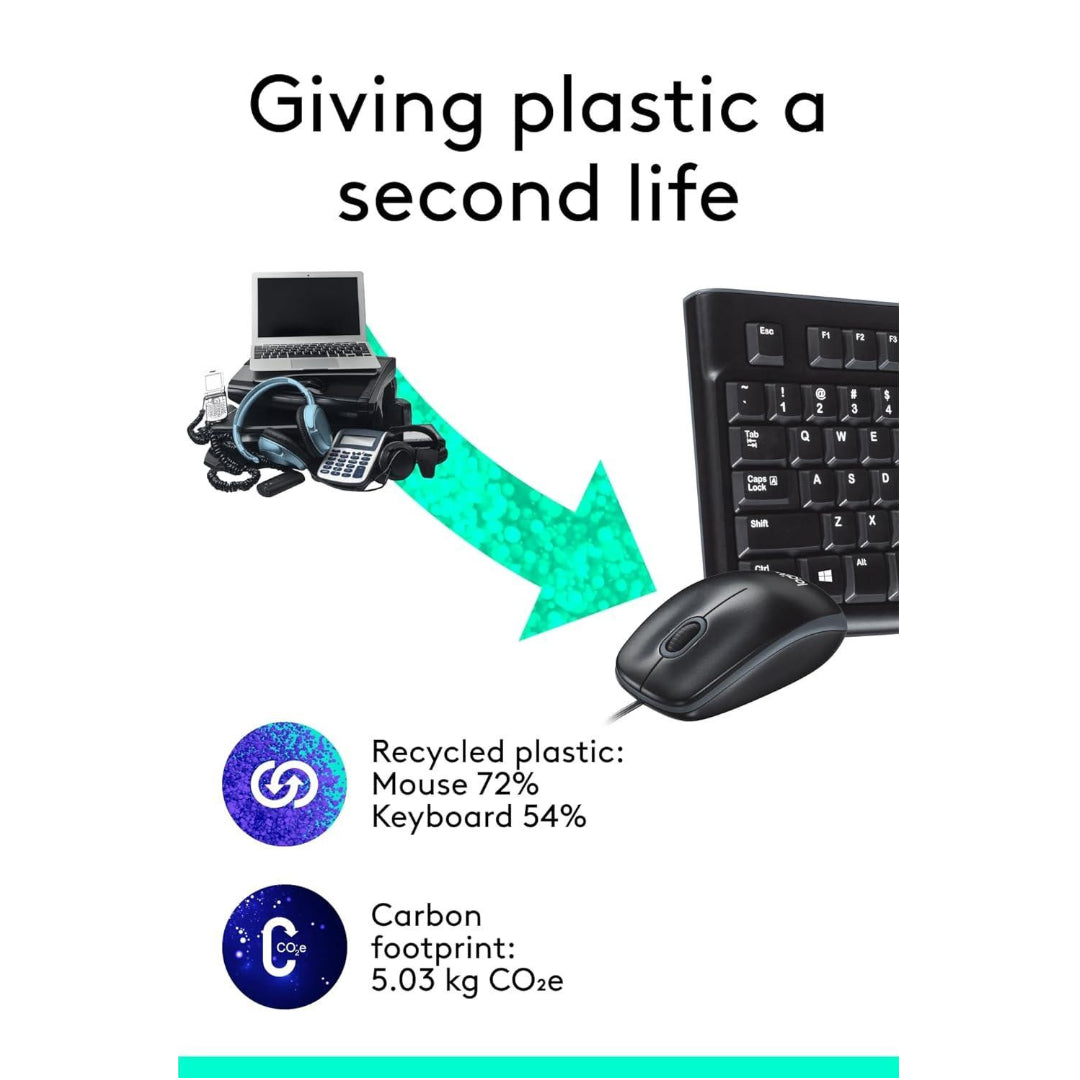 Kb+Mouse Logitech MK-120