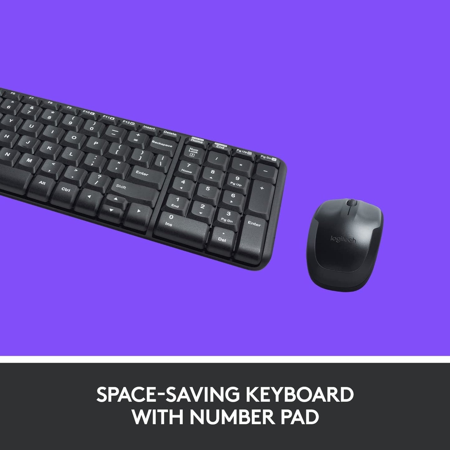 Kb+Mouse Logitech Mk-220