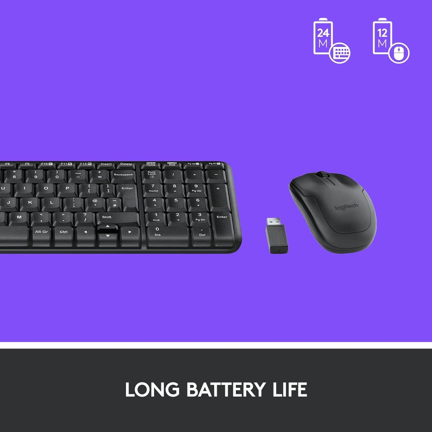 Kb+Mouse Logitech Mk-220