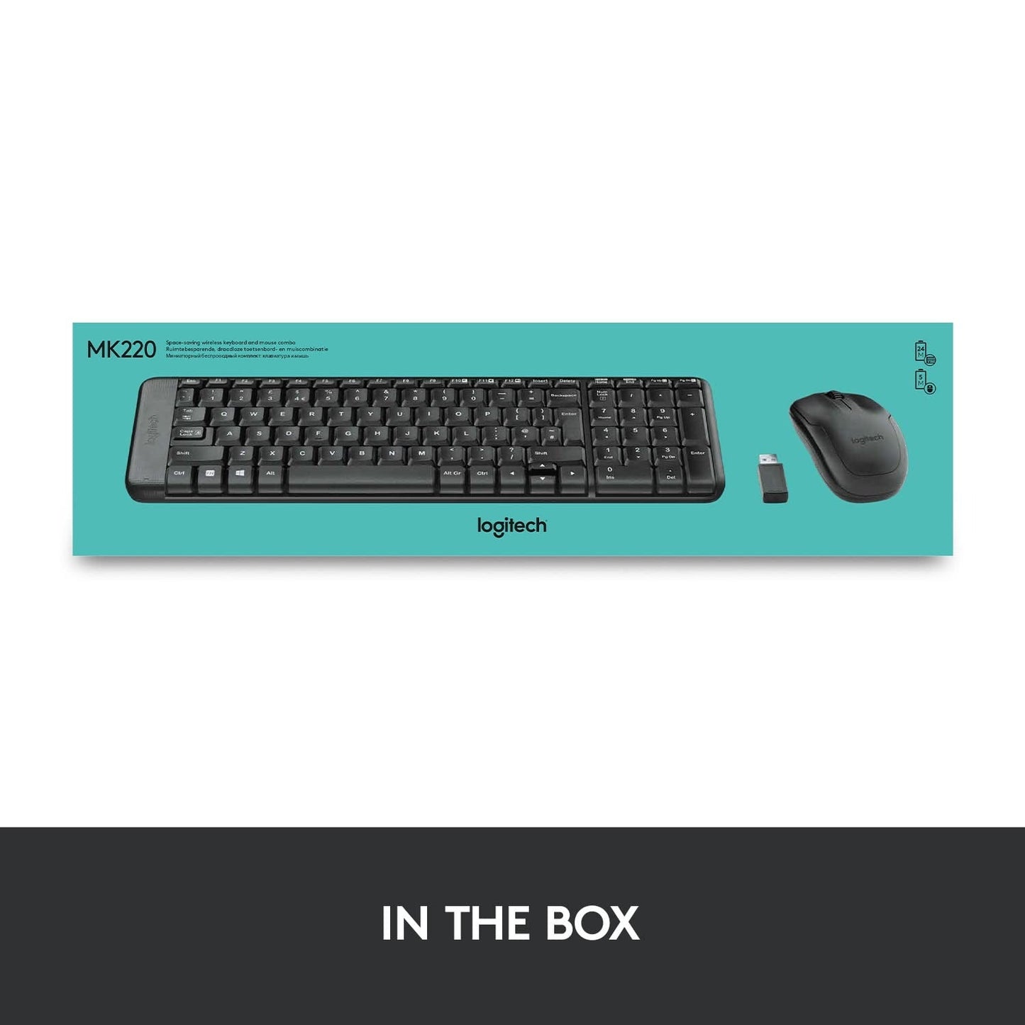 Kb+Mouse Logitech Mk-220