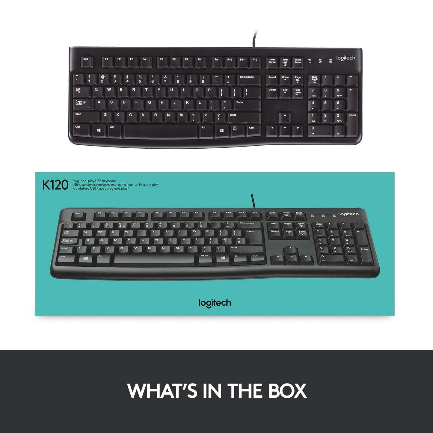 Keyboard Logitech K120