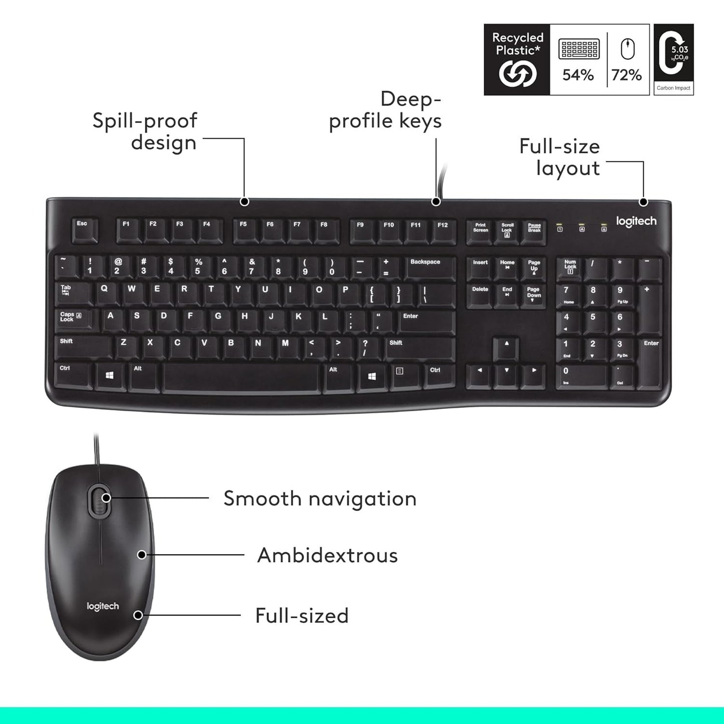 Keyboard Logitech K120