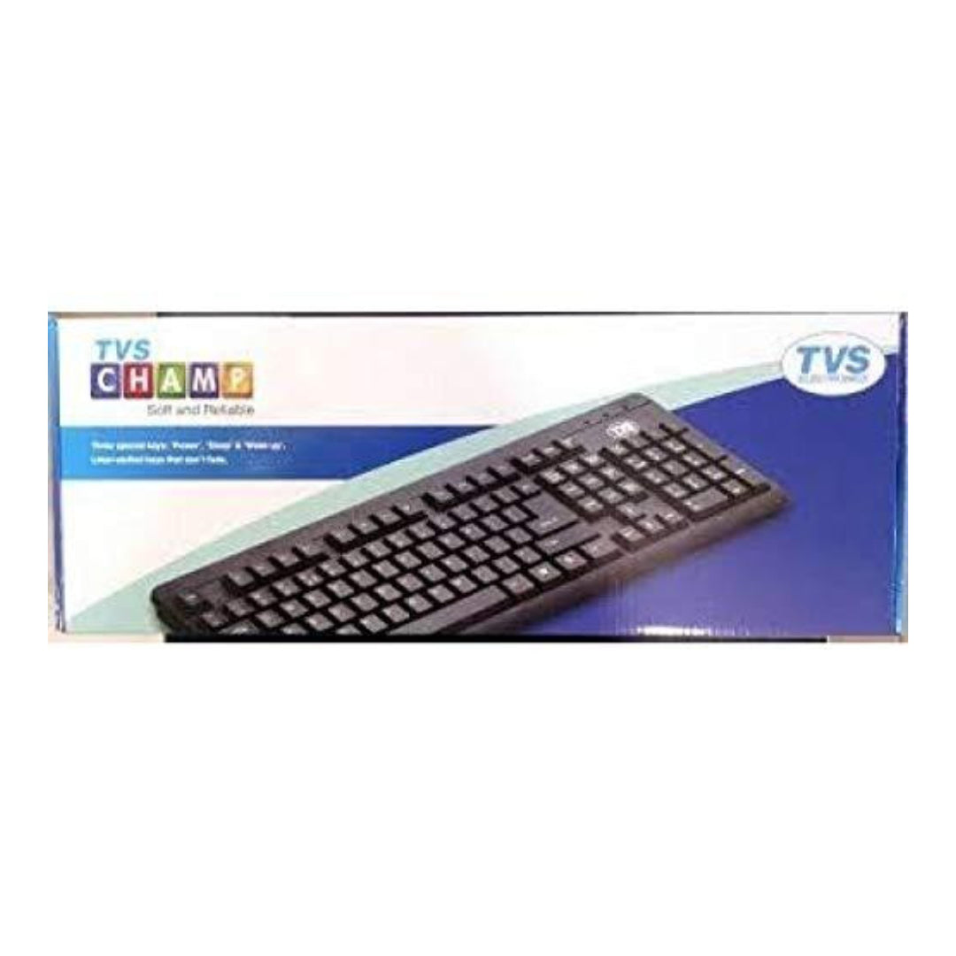 Keyboard Tvse Champ Blk Ps/2