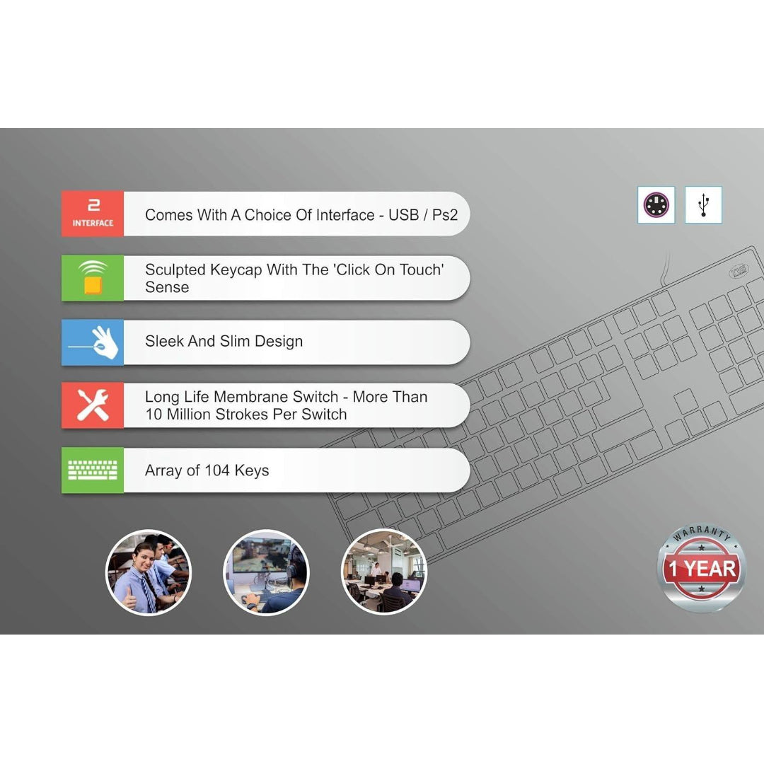 Keyboard Tvse Usb Champ