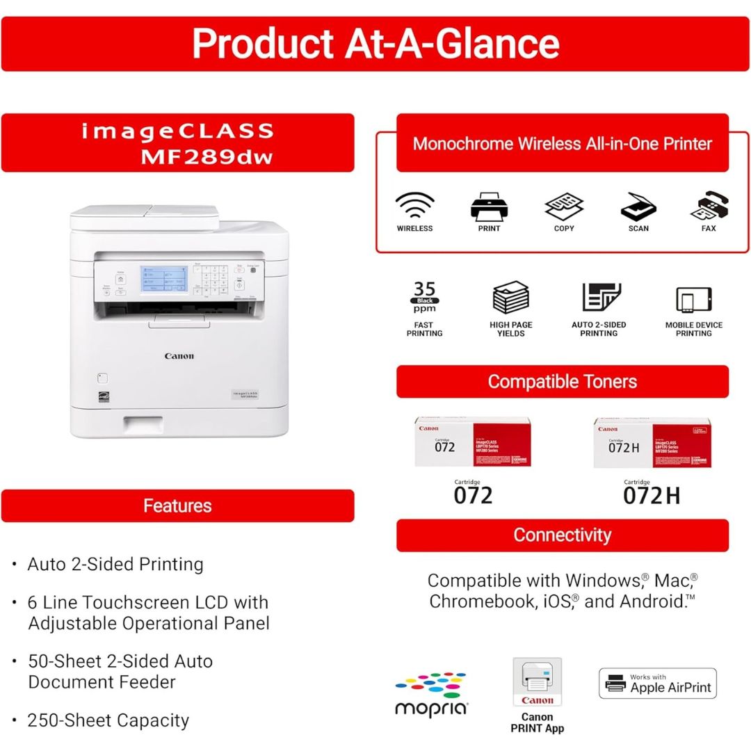 Printer Canon imageCLASS MF289dw