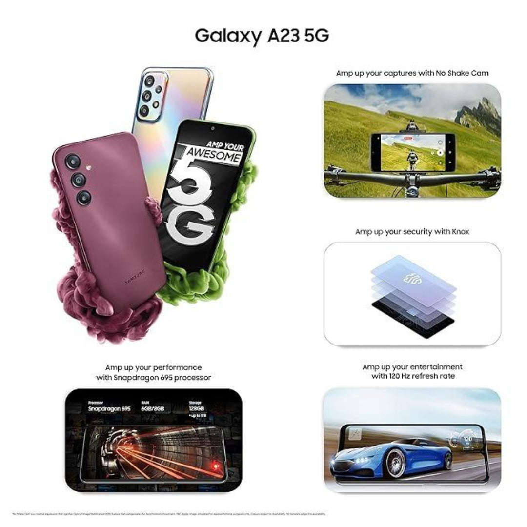 Mobile Samsung Galaxy SM-A236ELBG A23 6.128 Gb Light Blue