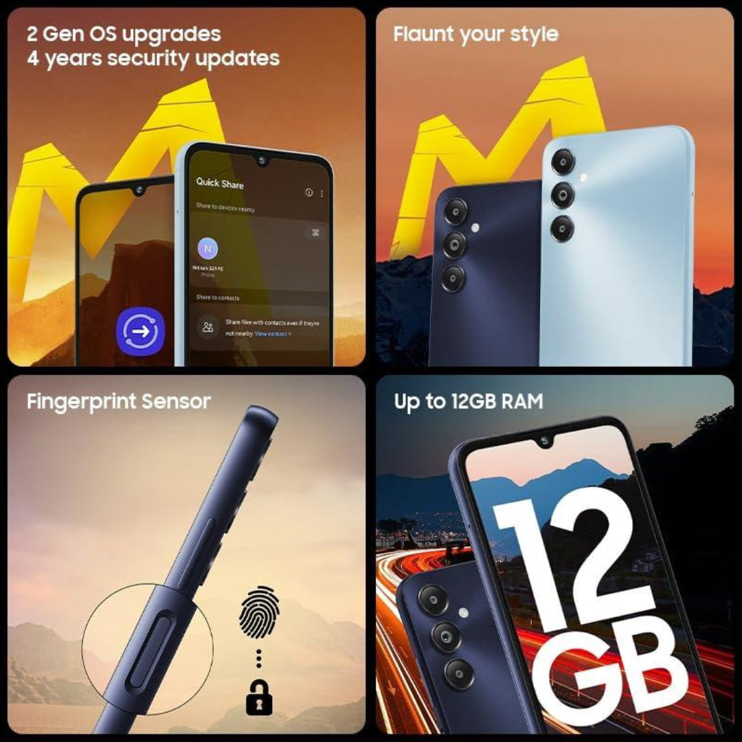 Mobile Samsung Galaxy SM-M145FDBD M14 4.64Gb Sapphire Blue