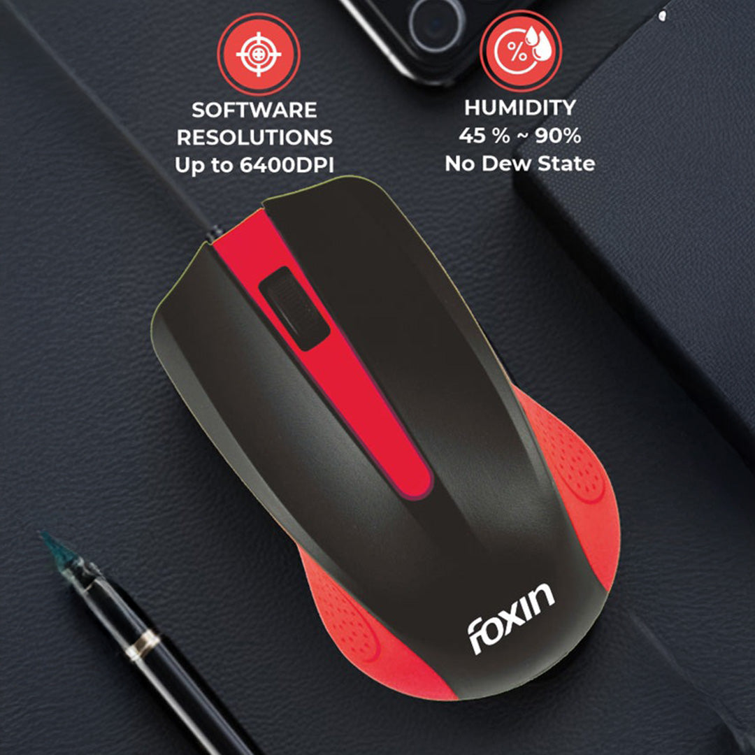 Mouse Foxin Classy Red