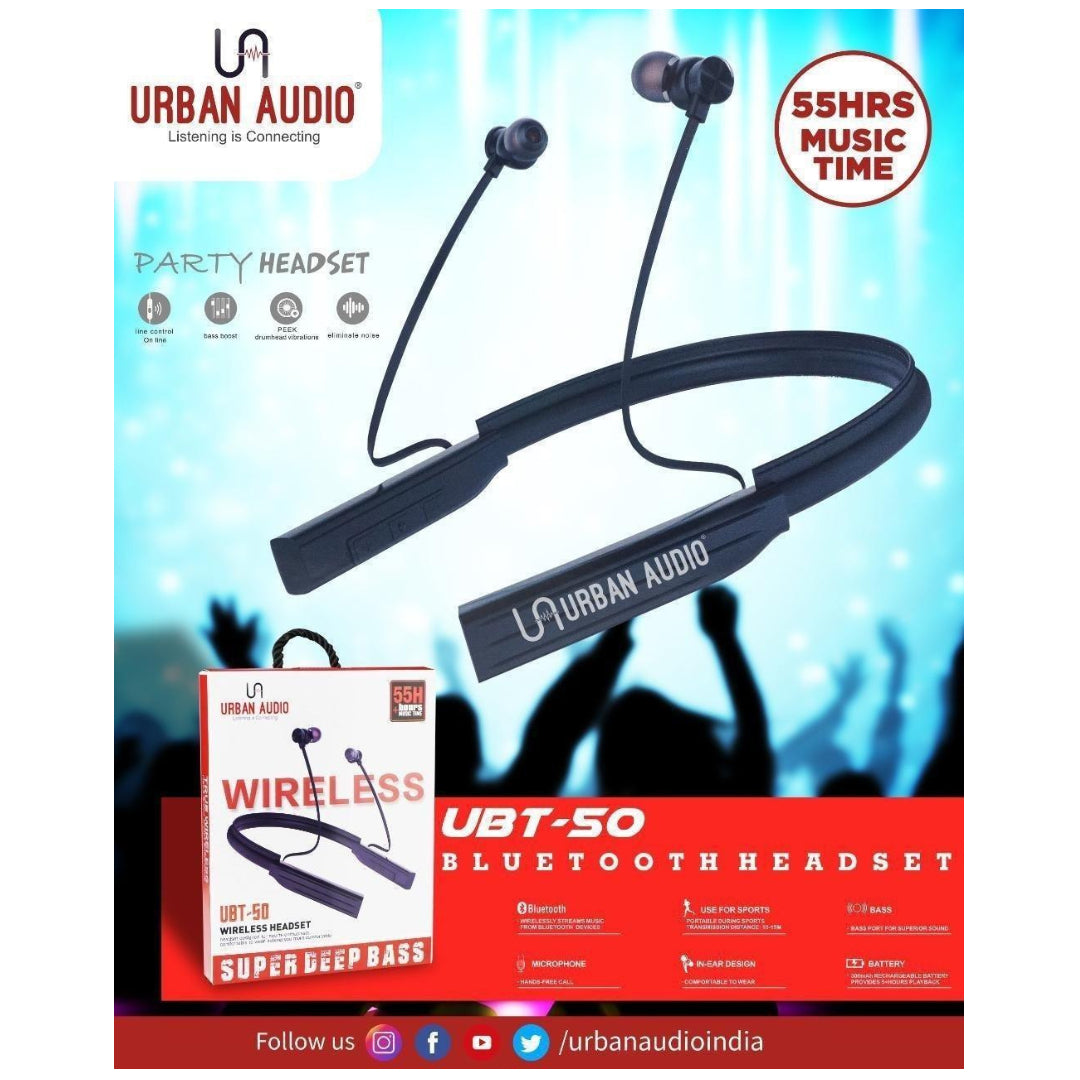 Neckband Urban Audio UBT-50 Wireless