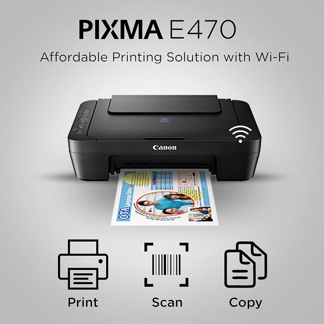 Printer Canon Inkjet E470