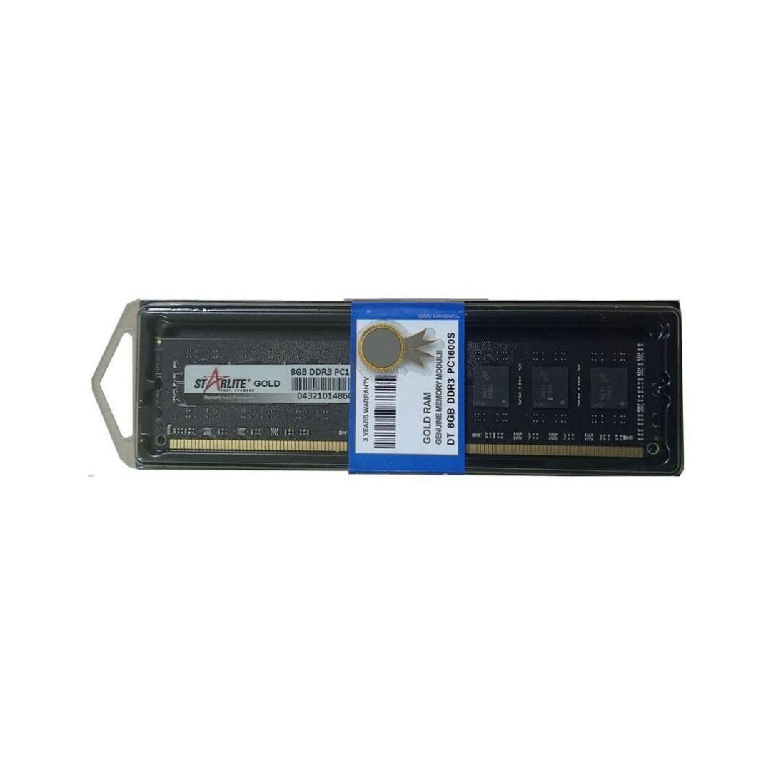 Ram Starlite Gold 8Gb Ddr3 1600Fsb Dt
