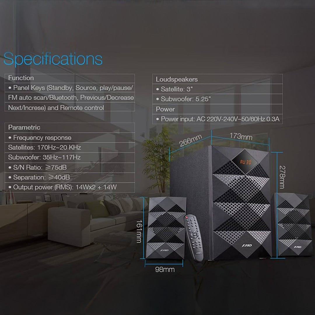 Speaker F&D A180X 2.1