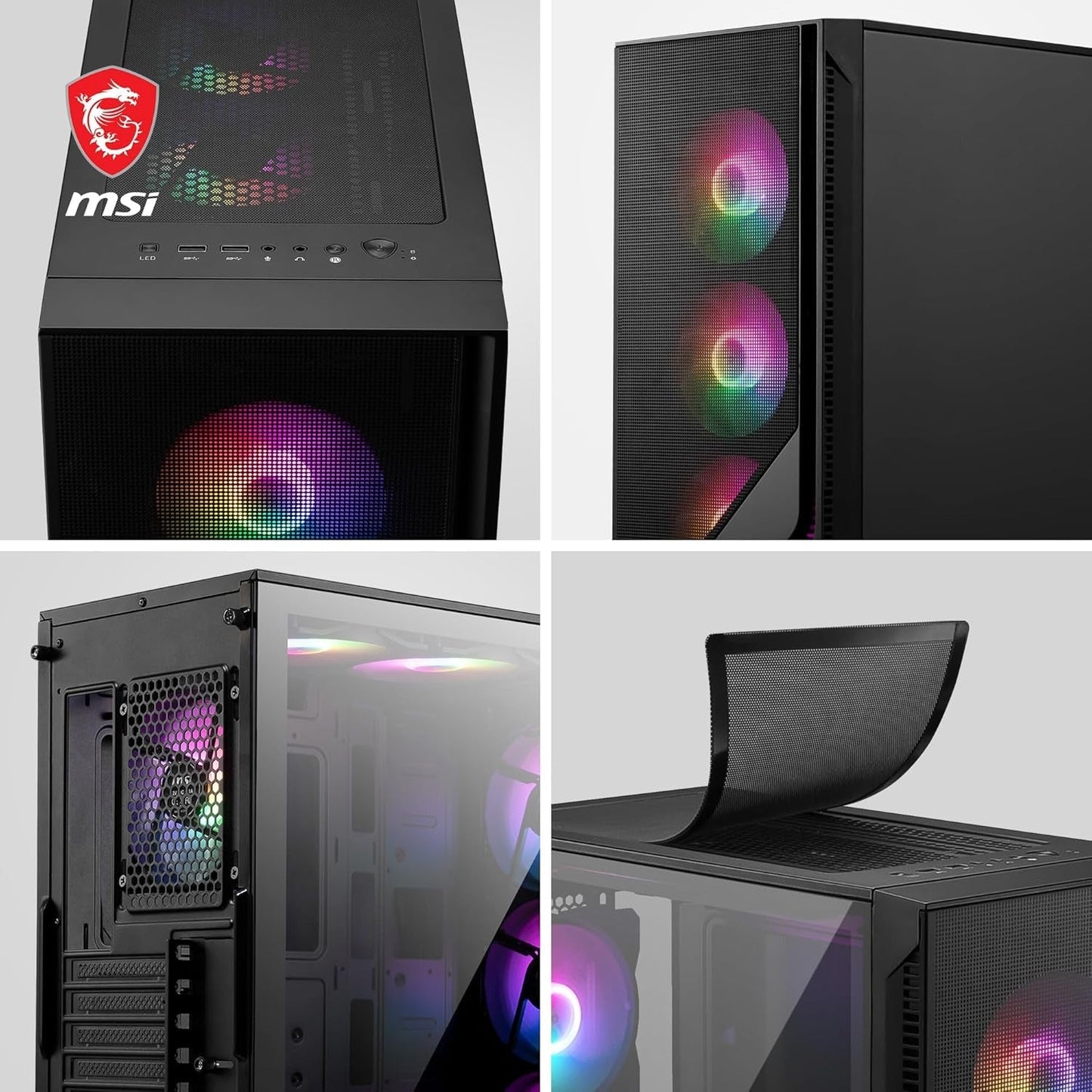 Cabinet MSI Mag Forge 120A Airflow