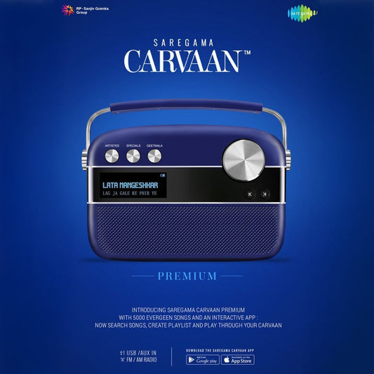Carvaan Saregama Hindi Premium Royal Blue R20017