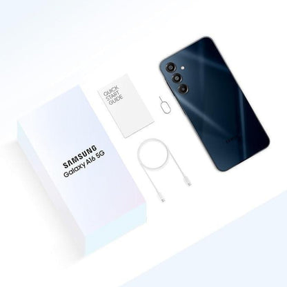 Mobile Samsung Galaxy SM-A166PZKB A16 5G 6.128Gb Blue Black