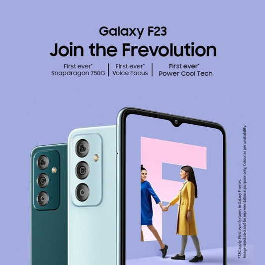 Mobile Samsung Galaxy SM-E236BLBH F23 5G 6.128Gb Aqua Blue