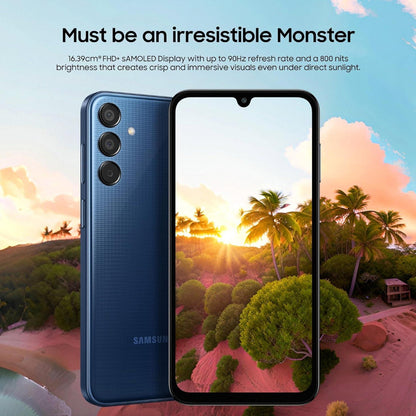 Mobile Samsung Galaxy SM-M156BLBG M15 5G 6.128Gb Celestial Blue