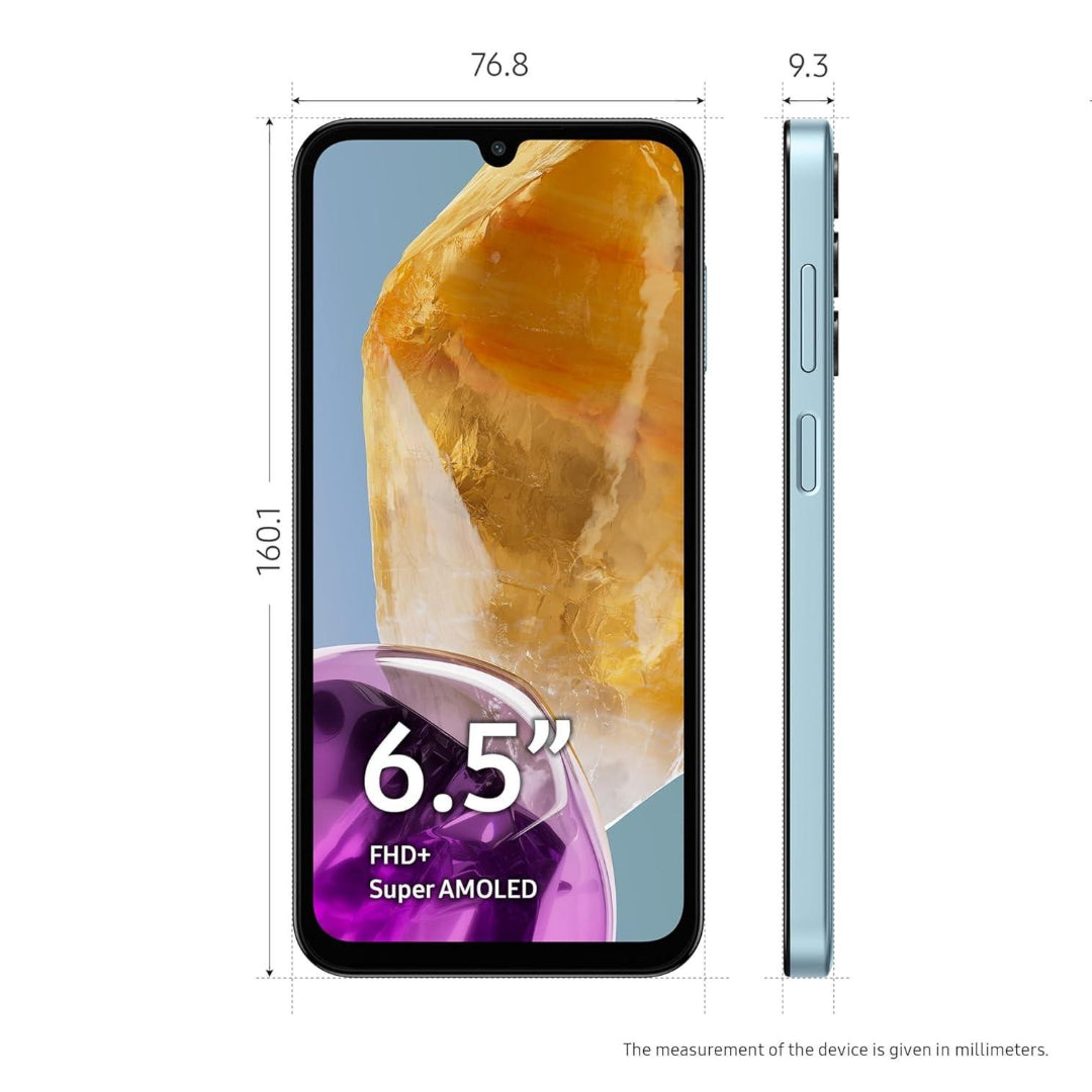 Mobile Samsung Galaxy SM-M156BLBG M15 5G 6.128Gb Celestial Blue