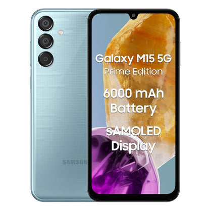 Mobile Samsung Galaxy SM-M156BLBG M15 5G 6.128Gb Celestial Blue