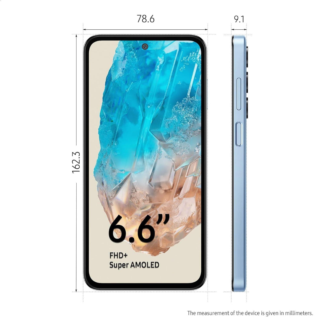 Mobile Samsung Galaxy SM-M356BLBB M35 5G 6.128Gb Daybreak Blue