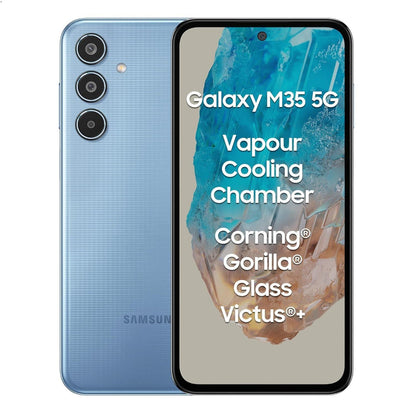 Mobile Samsung Galaxy SM-M356BLBB M35 5G 6.128Gb Daybreak Blue