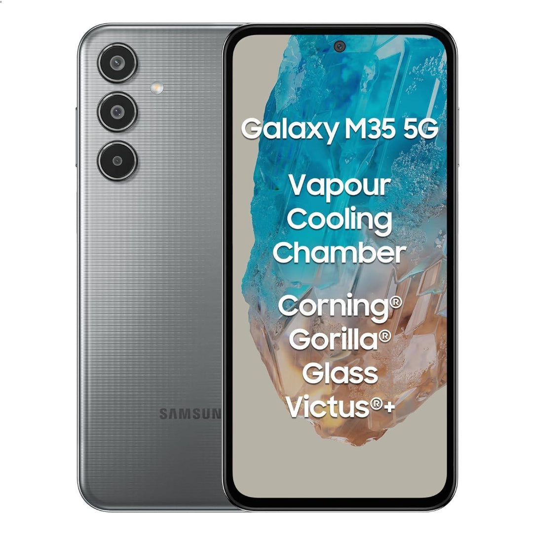 Mobile Samsung Galaxy SM-M356BZAB M35 5G 6.128Gb Thunder Gray
