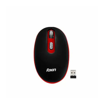 Mouse Foxin Wireless Fwm 9099 Vibrant Red