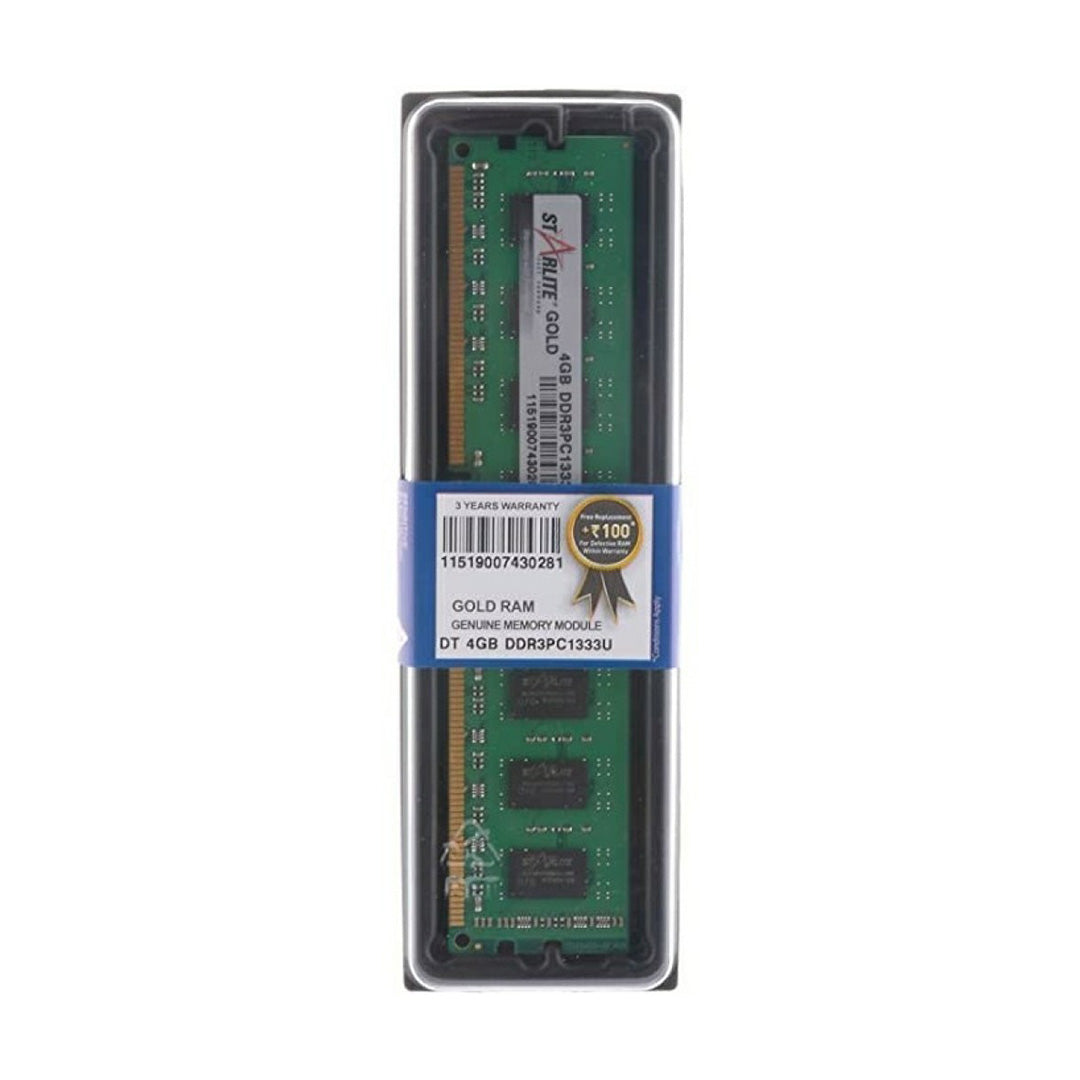 Ram Starlite Gold 4Gb Ddr3 1600Fsb Dt