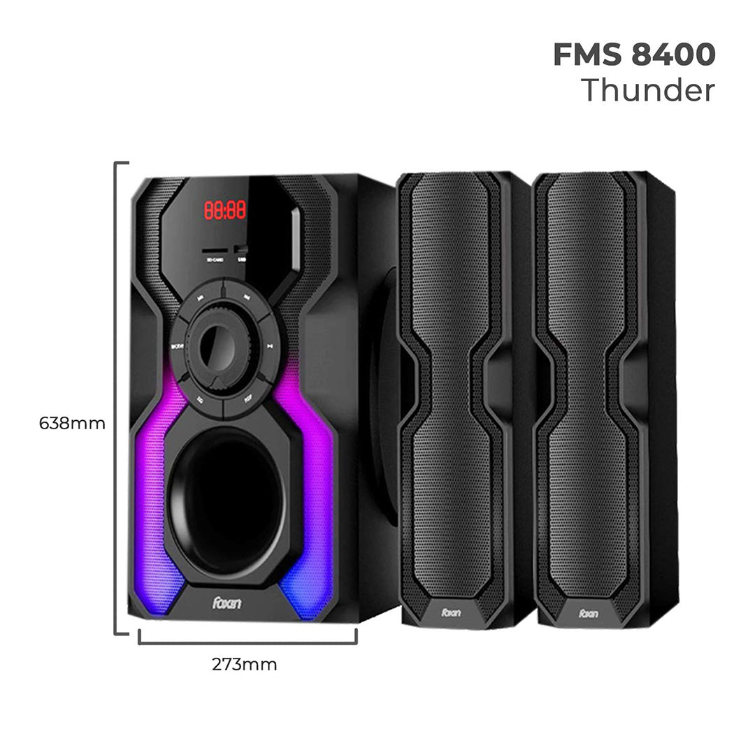Speaker Foxin FMS-8400 Thunder 4.1 mm usb